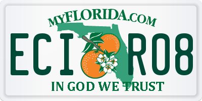 FL license plate ECIR08