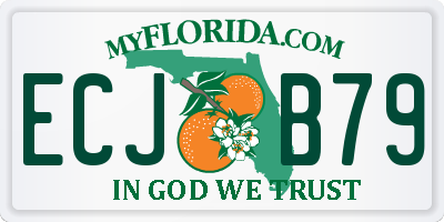 FL license plate ECJB79