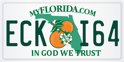 FL license plate ECKI64