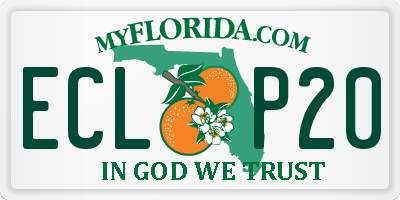 FL license plate ECLP20