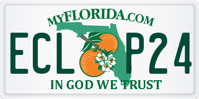 FL license plate ECLP24