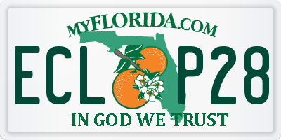 FL license plate ECLP28