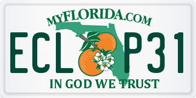 FL license plate ECLP31