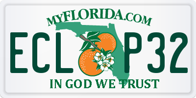 FL license plate ECLP32