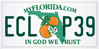 FL license plate ECLP39