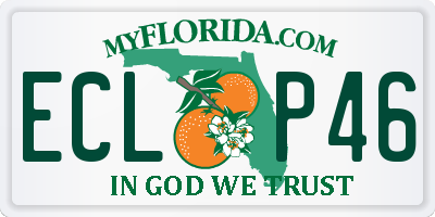 FL license plate ECLP46