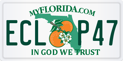 FL license plate ECLP47
