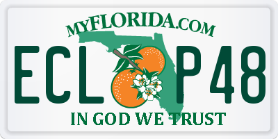 FL license plate ECLP48
