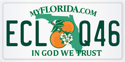 FL license plate ECLQ46