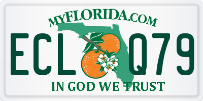 FL license plate ECLQ79