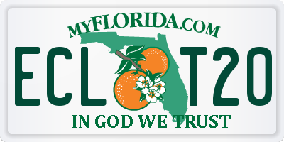 FL license plate ECLT20