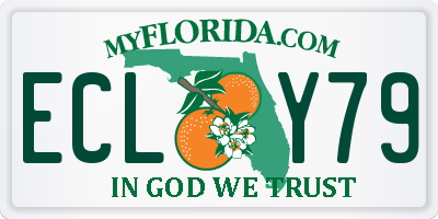 FL license plate ECLY79
