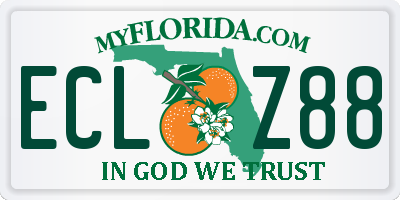 FL license plate ECLZ88