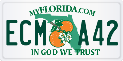 FL license plate ECMA42