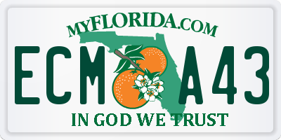 FL license plate ECMA43
