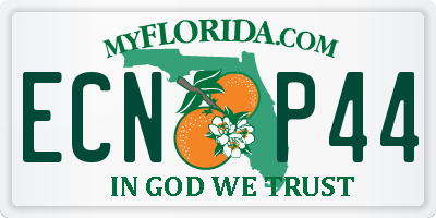 FL license plate ECNP44
