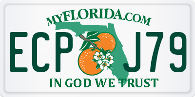 FL license plate ECPJ79