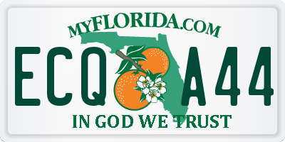 FL license plate ECQA44