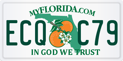 FL license plate ECQC79