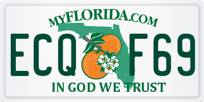 FL license plate ECQF69
