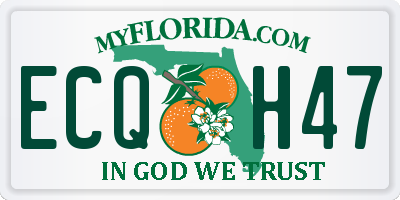 FL license plate ECQH47