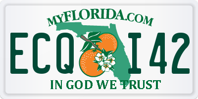 FL license plate ECQI42