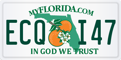 FL license plate ECQI47