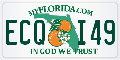 FL license plate ECQI49