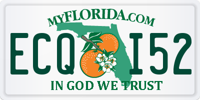 FL license plate ECQI52