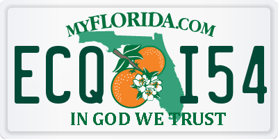 FL license plate ECQI54
