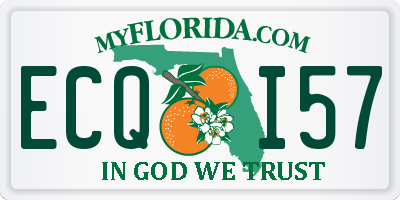 FL license plate ECQI57