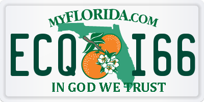 FL license plate ECQI66