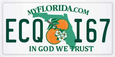 FL license plate ECQI67