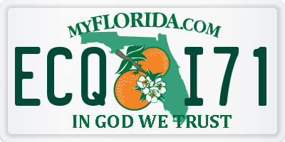 FL license plate ECQI71