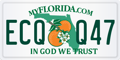FL license plate ECQQ47