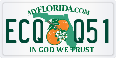 FL license plate ECQQ51