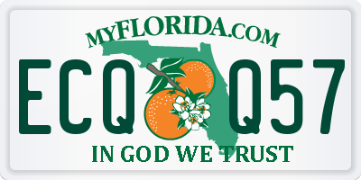 FL license plate ECQQ57