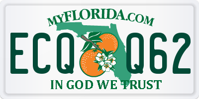 FL license plate ECQQ62