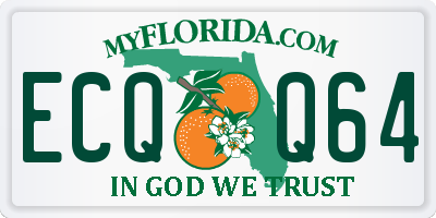 FL license plate ECQQ64
