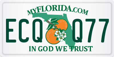 FL license plate ECQQ77