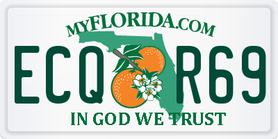 FL license plate ECQR69