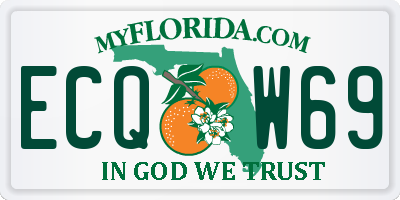 FL license plate ECQW69