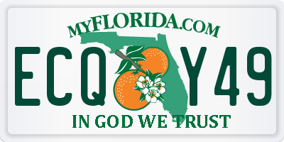 FL license plate ECQY49