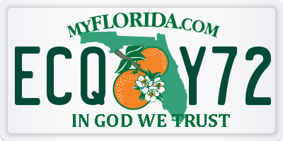 FL license plate ECQY72