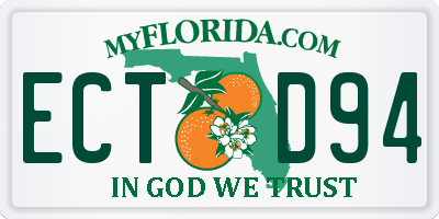 FL license plate ECTD94
