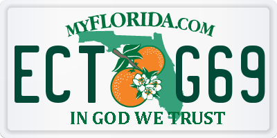 FL license plate ECTG69