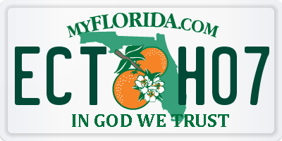 FL license plate ECTH07
