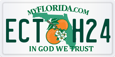 FL license plate ECTH24