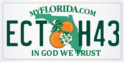 FL license plate ECTH43