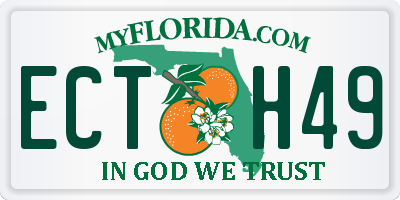 FL license plate ECTH49